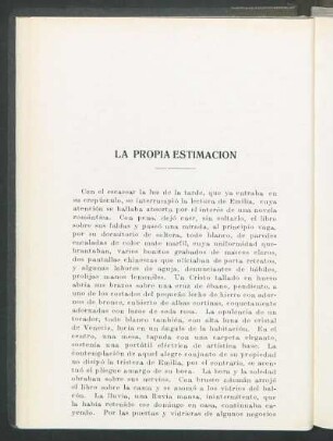 La propia estimación
