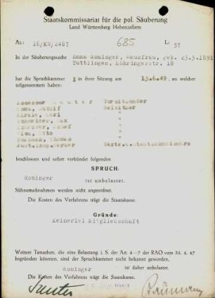 Rominger, Emma