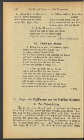 C. Sagen und Erzählungen aus der deutschen Geschichte