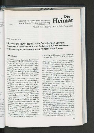 Nr. 3/4 107 Jahrgang