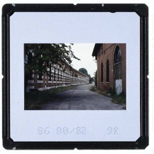 Venedig, Arsenale : Straße und Fassaden