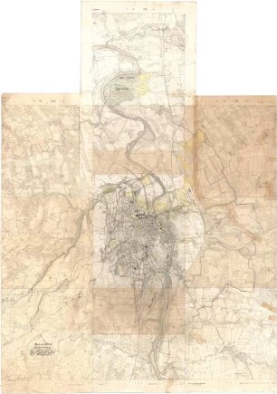 Fischer, Theodor; Kempten / Allgäu (Bayern); Generalbaulinienplan - Lageplan