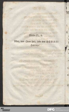 Psalm CL. 6.