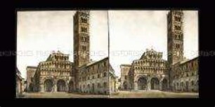 Platz mit Dom von Lucca, Kathedrale San Martino