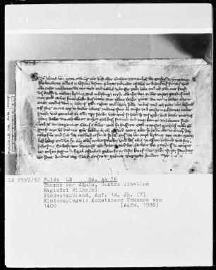 Thomas von Aquin, Contra libellum Magistri Wilhelmi —