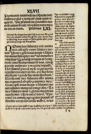 Psalmus LXI. - Psalmus LXX.