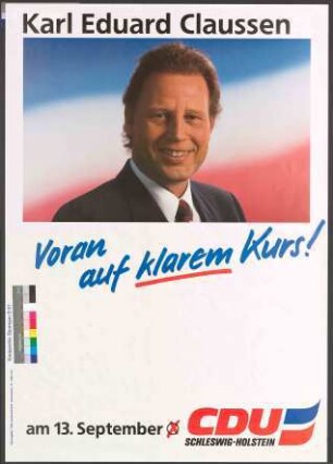 Karl Eduard Claussen - voran auf klarem Kurs!