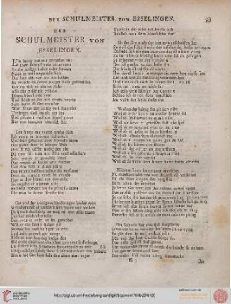 Der Schulmeister von Esslingen