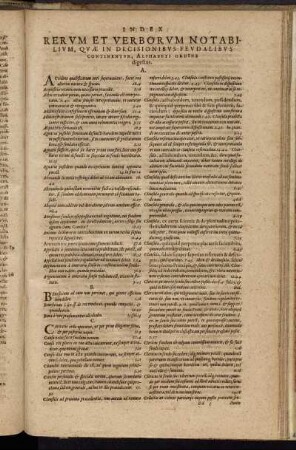 Index Rerum Et Verborum Notabilium [...]