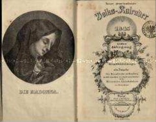 Neuer gemeinnütziger Volkskalender. 11. Jahrgang 1843