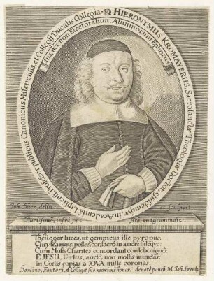 Bildnis des Hieronymus Kromayerus