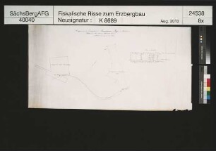 Grubenfeld von Tannenbaum Fundgrube am Hirschstein und Schwarzwasser bei Bermsgrün und Antonsthal