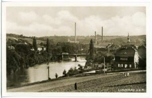 Lunzenau. Blick auf Lunzenau