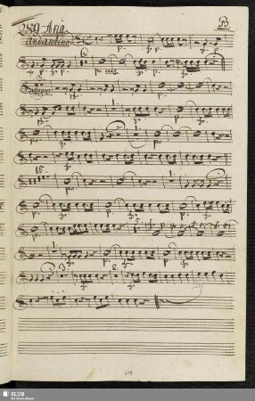289. Aria: Eccovi l'impresario quel galantuom sincero / Paisiello, G.