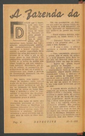 A fazenda da morte : [Grande novella]