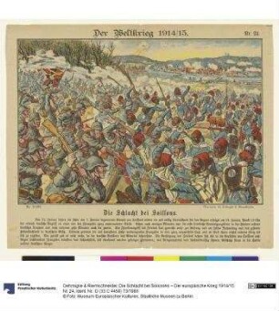 Die Schlacht bei Soissons – Der europäische Krieg 1914/15. Nr. 24