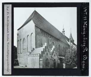 Königsberg, Dom : Außenansicht von NO, Chor, Ritterchor