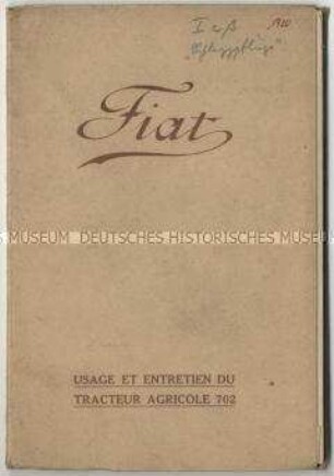Traktoren der Firma Fiat