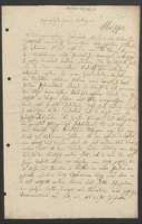 Brief von David Heinrich Hoppe an Unbekannt