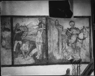 Daisendorf Wegkapelle Sankt Martin Chor Nordwand Wandmalerei