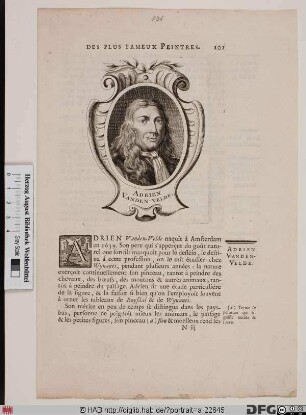 Bildnis Adriaen van de Velde