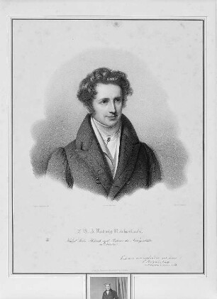 Portrait Heinrich Gottlieb Ludwig Reichenbach