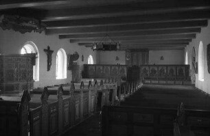 Hallig Hooge: Inneres der Kirche