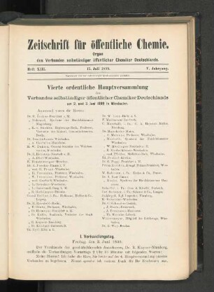 Heft XIII. 15. Juli 1899.