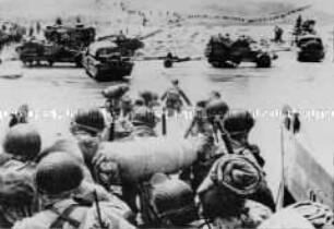 Landung von US-Truppen in der Normandie