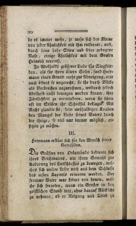 III. Herrmann erklärt sich für den Wunsch seiner Gemahlinn.
