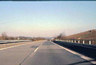 Ausfahrt aus Kreisel (Mannheim Richtung Würzburg)