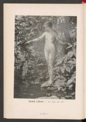 Genth Lillian. - La hija del sol