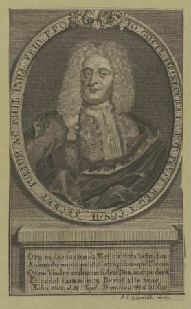 Bildnis des Jo. Gottl. Heineccius