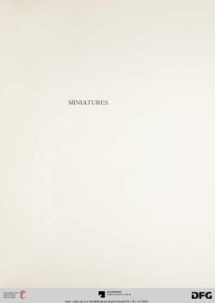 Miniatures (Nr. 39-55)