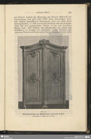 Wäscheschrank aus Eichenholz