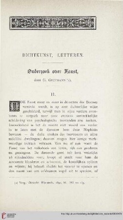 Dichtkunst, Letteren