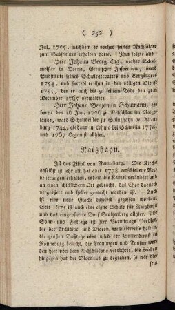 Raitzhayn. - Schmirchau.