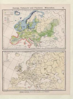 Europa, Viehzucht und Fischerei