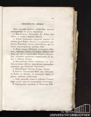 Distributio Operis