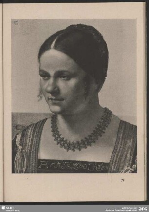 Frauenbildnis von Albrecht Dürer