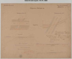 HA, Blatt 4: Bahnübergänge Straßen Hennef - Eitorf und Köln - Frankfurt (Frankfurter Straße in Hennef-Warth)