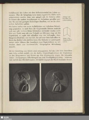 Plakette aus Bronze