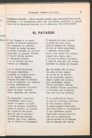 El payador