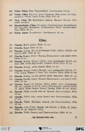 Glas (Nr. 220-258c)