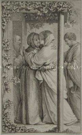 Erstes Blatt zu Lavaters Jesus Messias. Erster Band