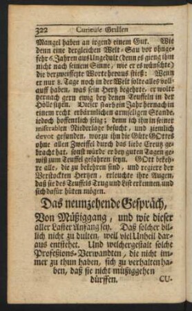 Das neunzehende Gespräch