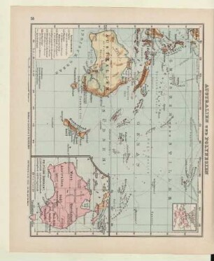 Australien und Polynesien, Politische Übersicht