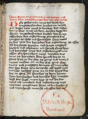 Von Abendmahl und Fußwaschung nach den Evangelien