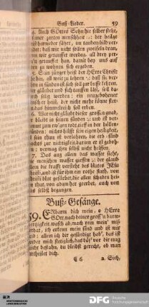 Buß-Lieder.