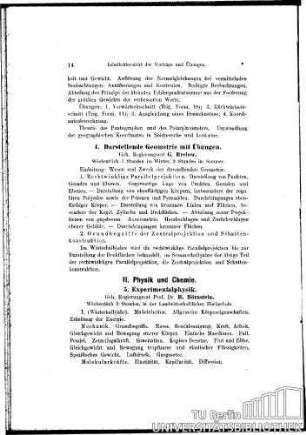 4. Darstellende Geometrie mit Übungen